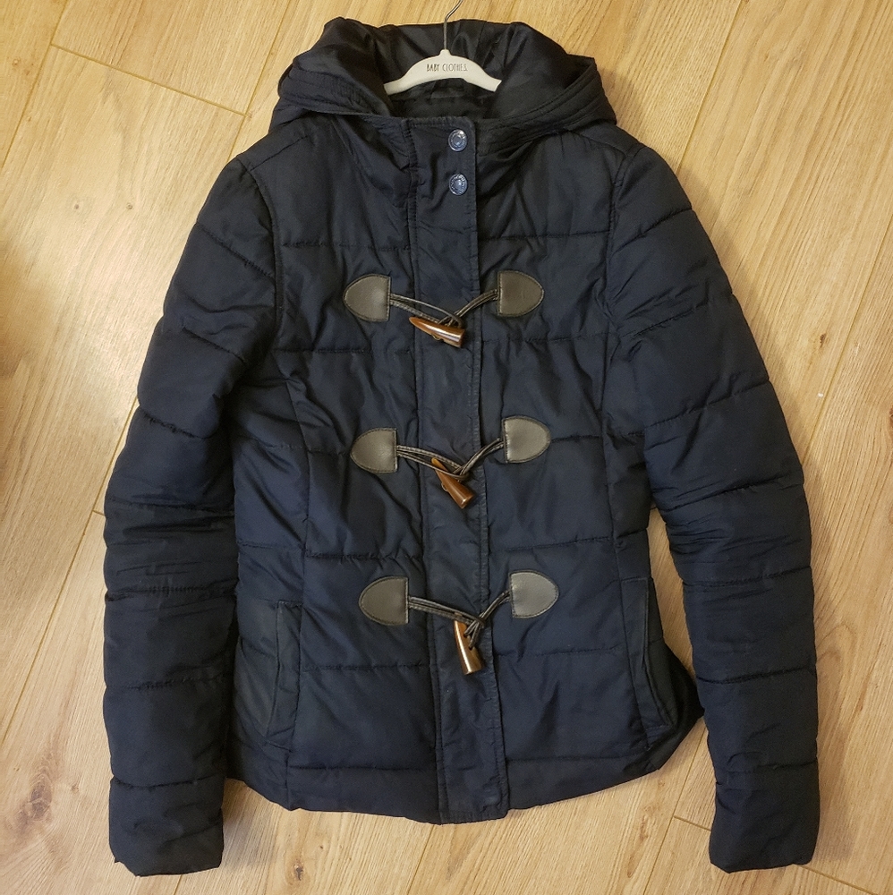 Aeropostale - Girls Navy Blue Coat - Kids Size XS